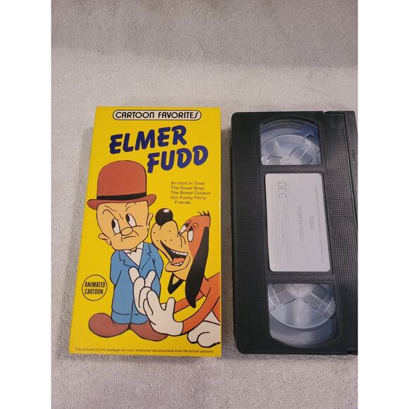 ELMER FUDD 90s TV Classic Cartoon Favorites VHS Video Tape Kids Funny Humor - Picture 3 of 3